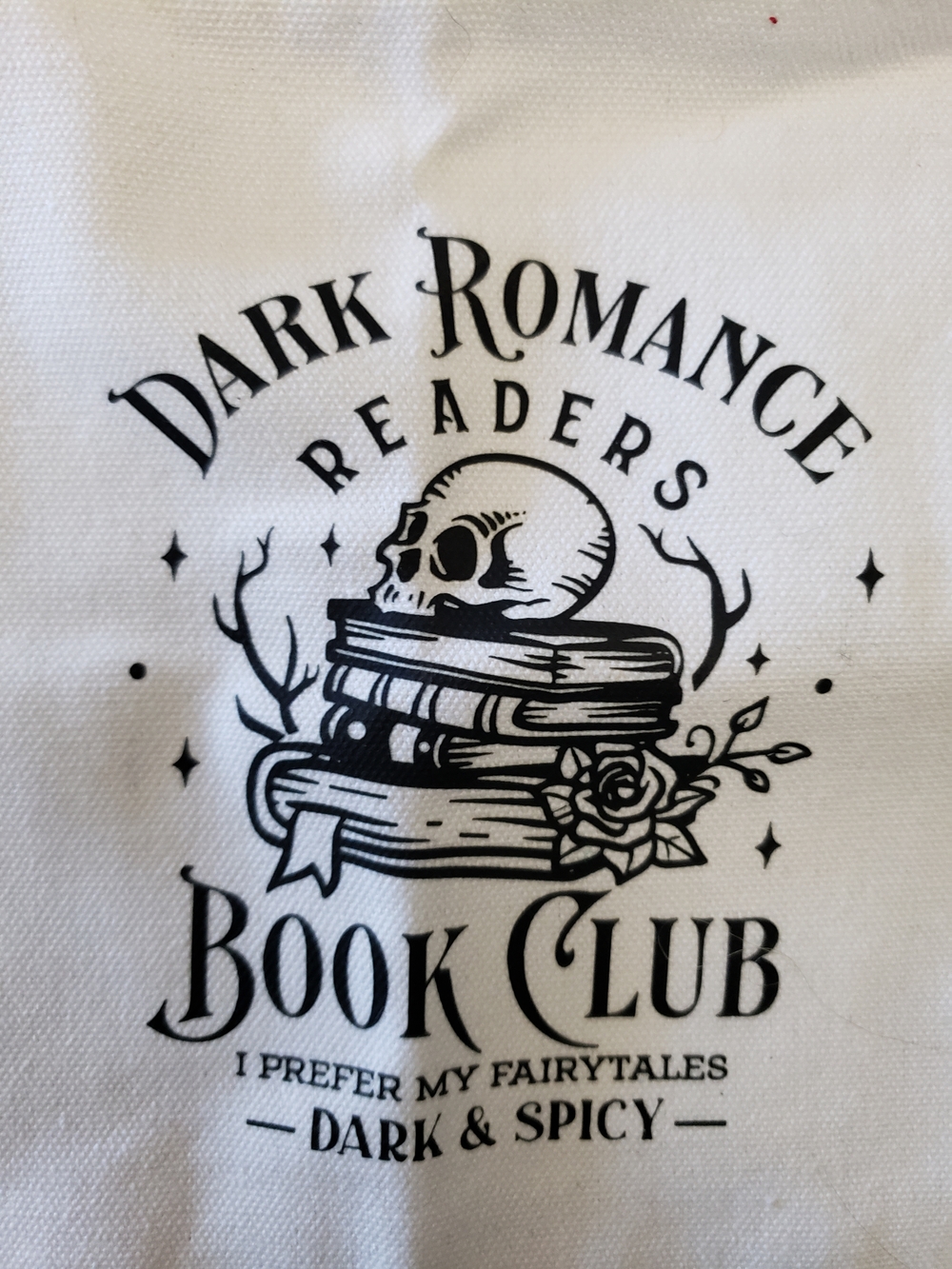 Dark Romance Readers Book Club Zipper Pouch 🖤📖✨